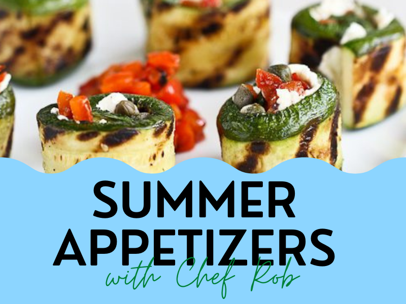 zucchini rolls image with text