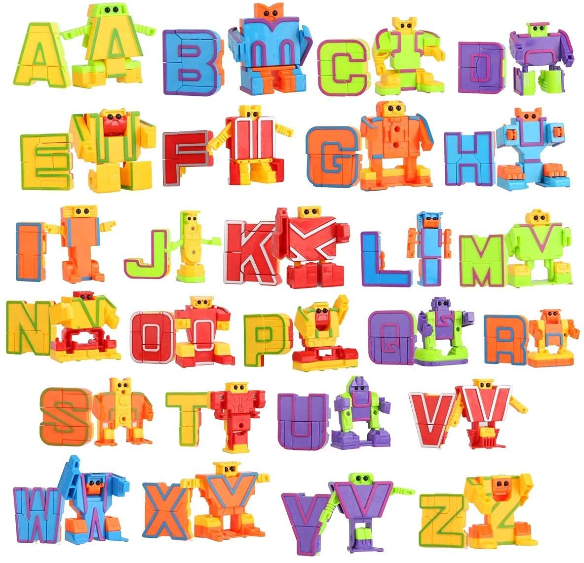 alphabet robots image