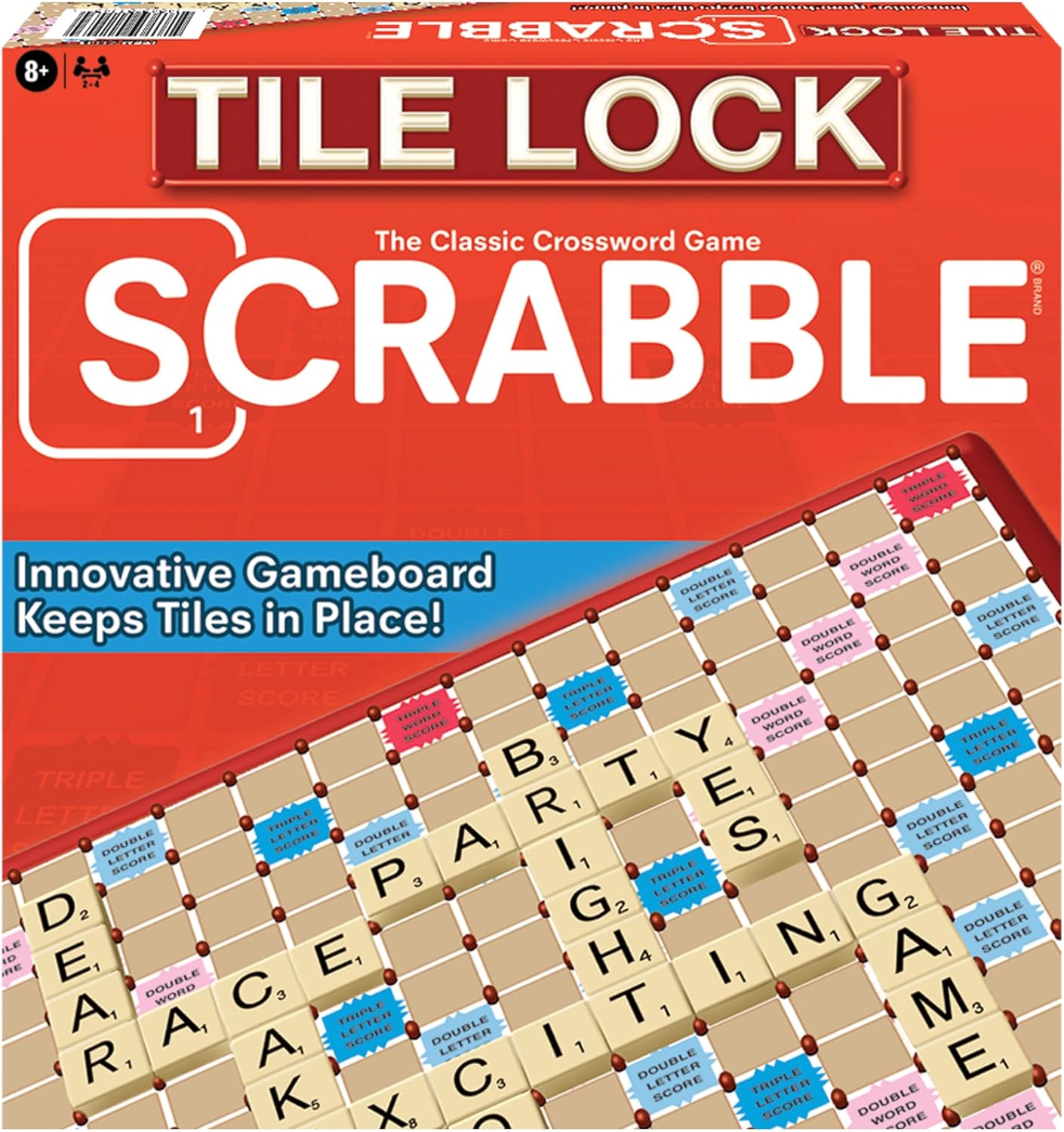 Scrabble Tile Lock Board Game
