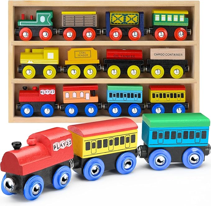 wooden TRAIN SET