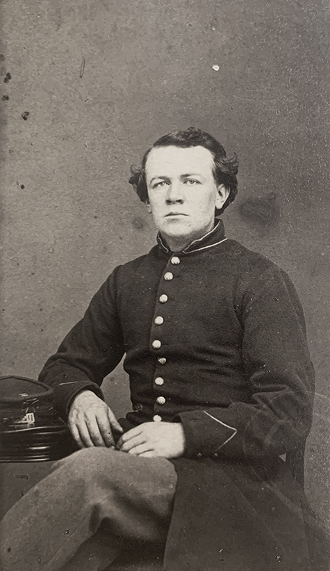 Photograph of Andrew T. Pratt from the Andrew T. Pratt Civil War papers
