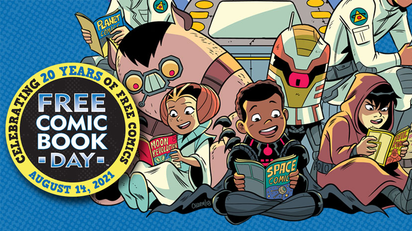 Comic books free day image