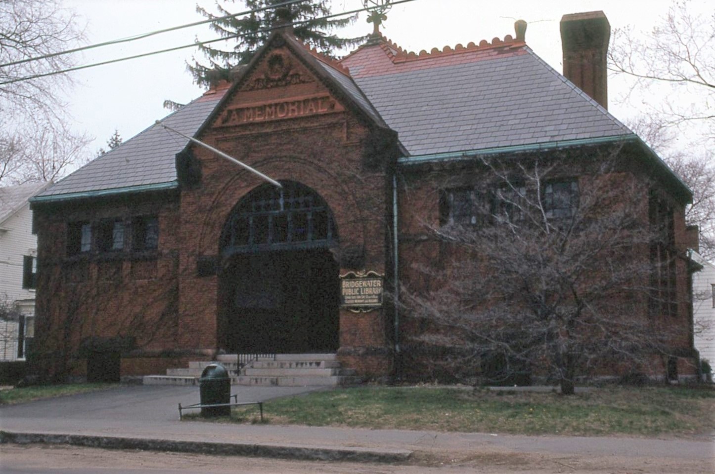 memorial building photograph from the Bridgewater Photographs Collection