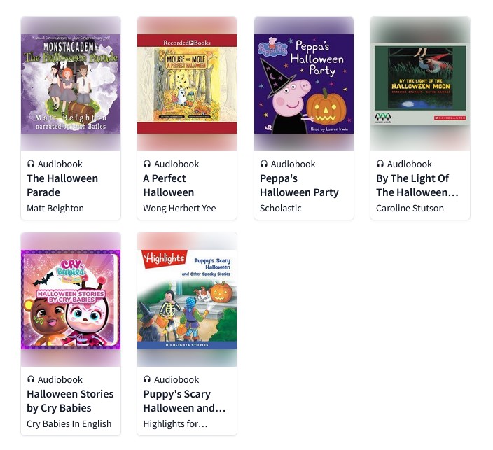halloween audiobook