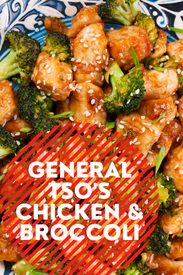 chicken and broccoli image with text