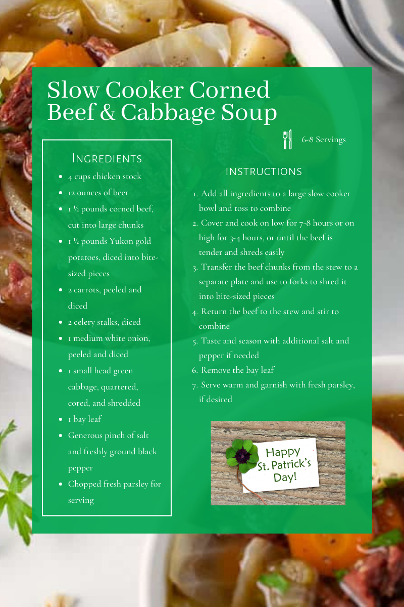 corned beef and cabbage soup recipe