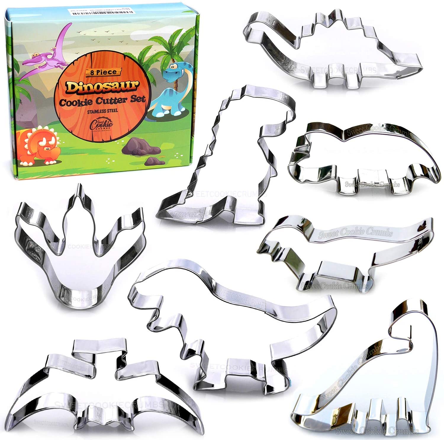 dinosaur cookie cutters image