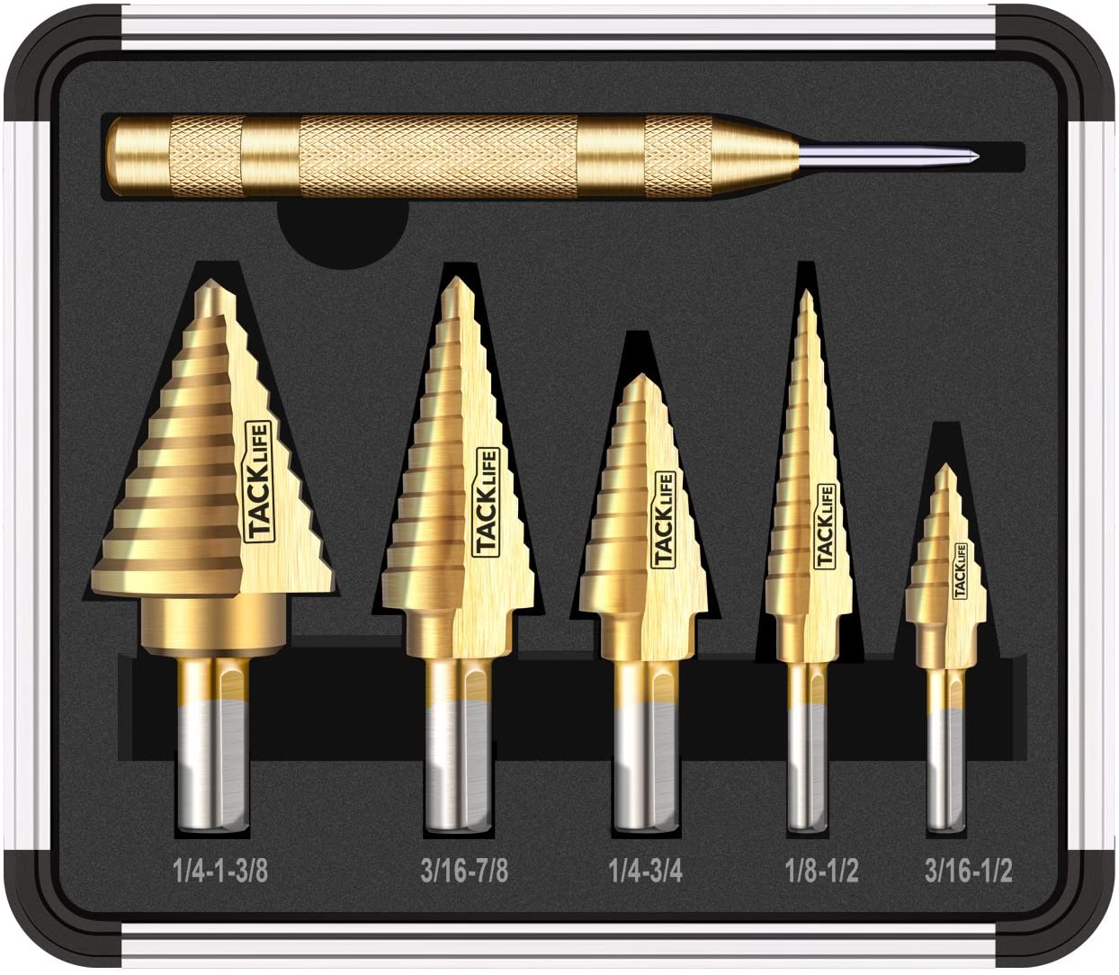 step drill bit set image