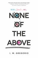 none of the above book cover