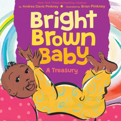 bright brown baby book cover