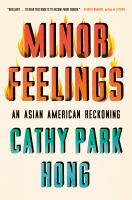 minor feelings book cover image