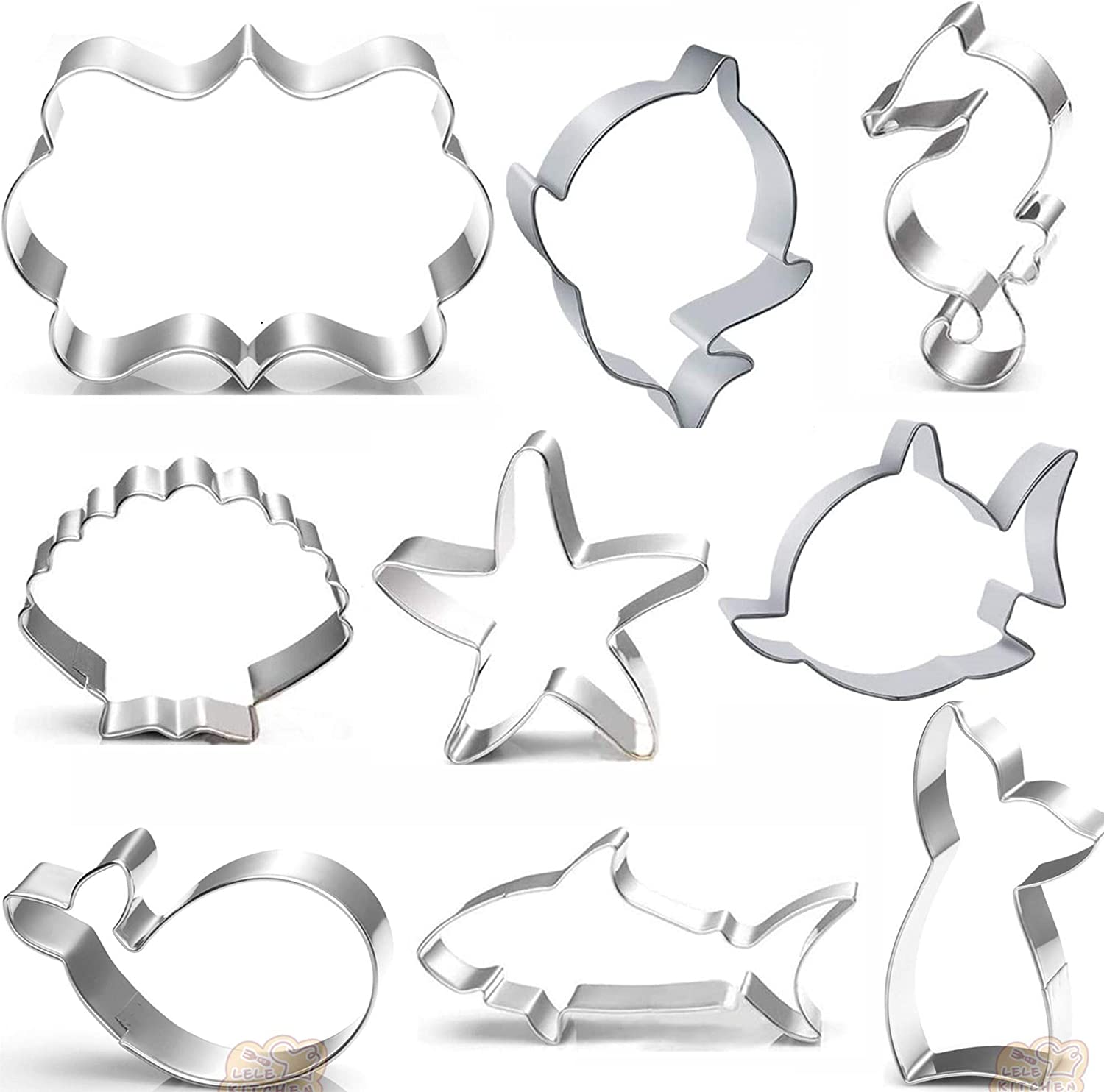 baby shark cookie cutters