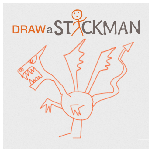 draw a stickman logo