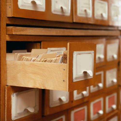 card catalog image