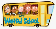 weird school logo