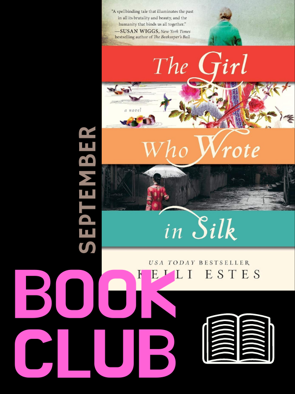 girl who wrote in silk book cover 